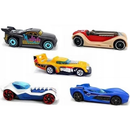 Samochody Hot Wheels City Zestaw GHP56 Autka 5-pak